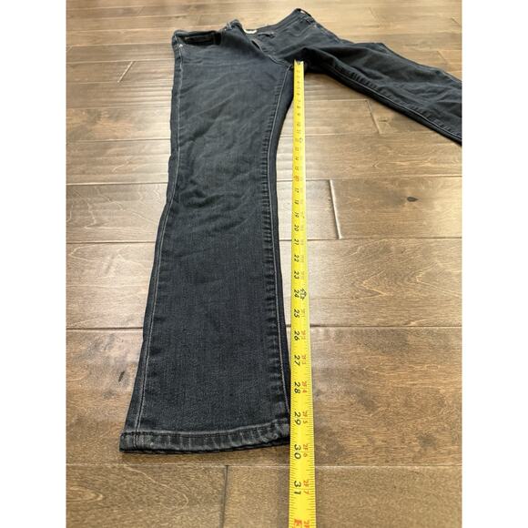 Levis Womens Blue Mid-Rise 311 Shaping Skinny Denim Distressed Jeans Size 29 - Picture 9 of 11